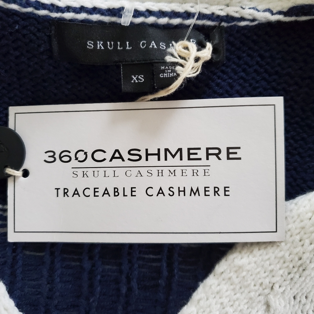 NWT Skull Cashmere Aleisha Skull Sweater XS - Picture 10 of 12